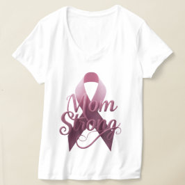 Mor Stark T-Shirt för medvetenhet om cancer – Star