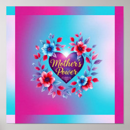 Mor strålande blodstyrka poster