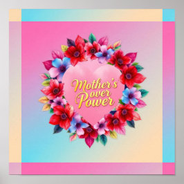 Mor strålande blodstyrka poster