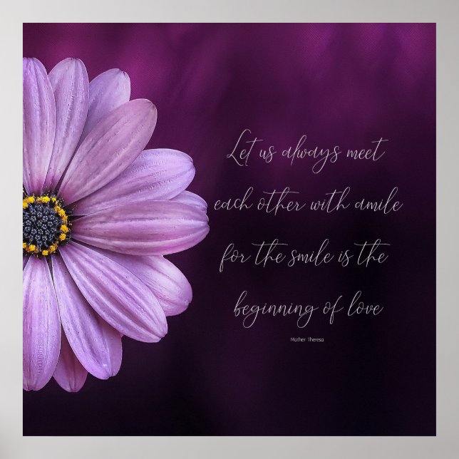 Mor Theresa, 24 tum x 24 tum, Poster Papper (Framsidan)