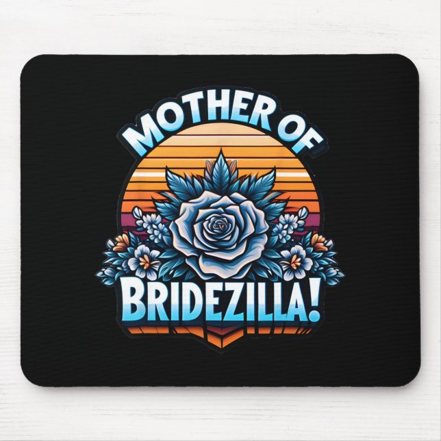 Mor Till Bridezilla Mor Till Bruden Rolig Mor Musmatta (Framsidan)