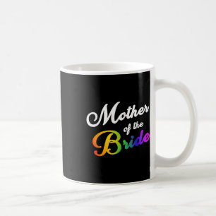Mor till Bruden Tee Gay Lesbisk Lgbt Bröllopsprese Kaffemugg
