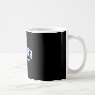Mor till brudgummen blommande blå chinoiserie kaffemugg