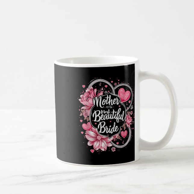 Mor till den vackraste bruden, bröllop bröllop kaffemugg (Höger)