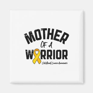 Mor till en krigare Medvetenhet om barncancer mamm Magnet