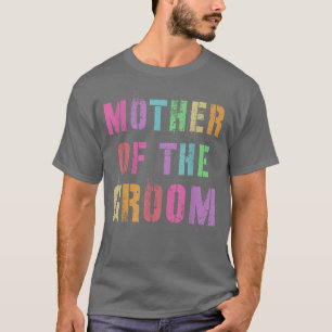 MOR till familjevännen GROOM Brudens sida Mamma T Shirt