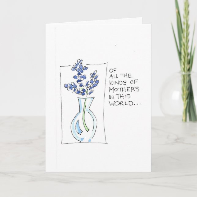 Mor till mina barn Mors dag Card Kort (Framsida)