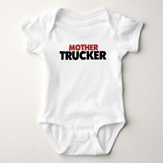 Mor Trucker Tee Shirt (Framsida)