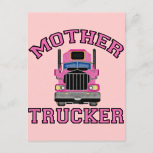 Mor Trucker Vykort