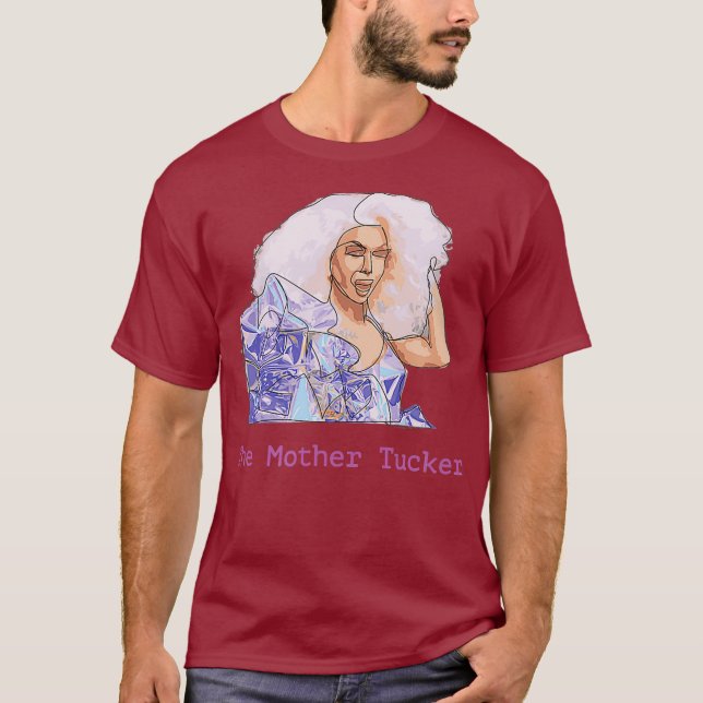 Mor Tucker Team Trinity Taylor Drag Queen T Shirt (Framsida)