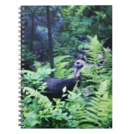 Mor Turkiet i Ferns Notebook Anteckningsbok Med Spiral