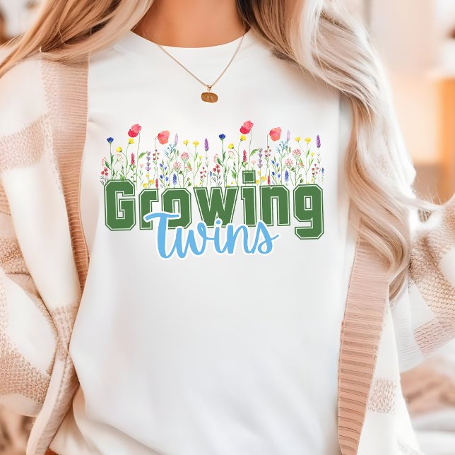 Mor, twin mamma, twillingar-gåva t shirt (Skapare uppladdad)
