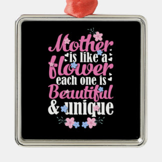 Mor vacker och unik julgransprydnad metall