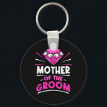 Mor vid Groom Party Bachelor Ord Bröllop Nyckelring<br><div class="desc">Mor vid Groom Party Bachelor Ord Bröllop Mamma Mamma</div>