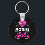 Mor vid Groom Party Bachelor Ord Bröllop Nyckelring<br><div class="desc">Mor vid Groom Party Bachelor Ord Bröllop Mamma Mamma</div>