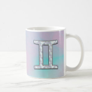 Mor vid Pearl Stil Gemini-undertecknandet Kaffemugg