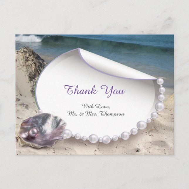 Mor vid Pearls Beach party Vykort (Framsida)