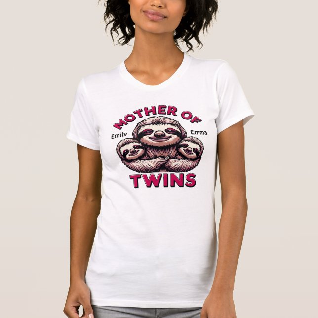 Mor vid Twillingar Mors dag Shirt T (Framsida)