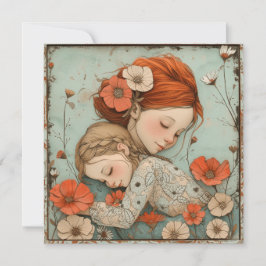 Mor Warmth: Loving Julkort