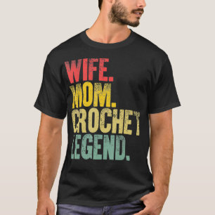 Mor Women Funny Gift Maka Mamma Crochet T Shirt