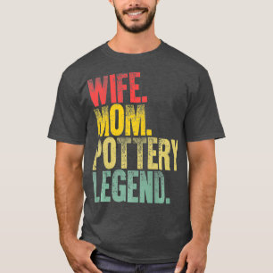 Mor Women Funny Gift Maka Mamma Pottery Legend T Shirt