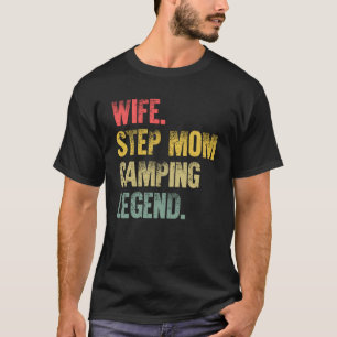 Mor Women Wife Step Mamma Blogging Legend T Shirt