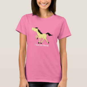 Morab eller några skjorta för avelhjortläderhä t-shirt