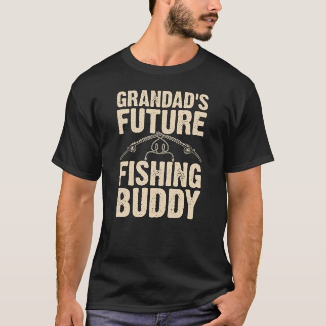 Morads framtida fiskekamrat t shirt (Framsida)