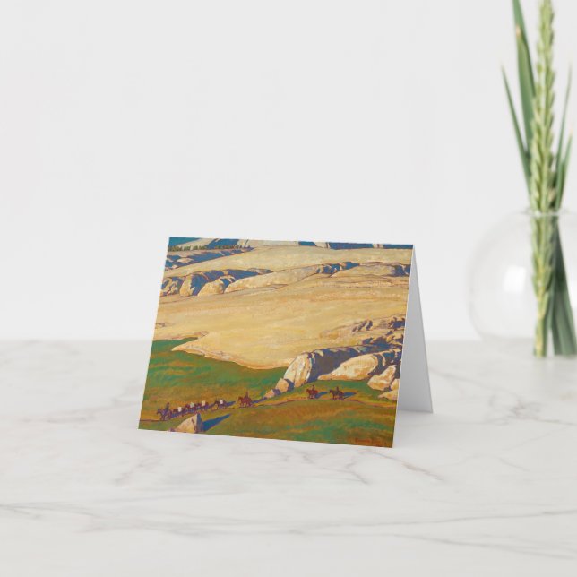 Moraine and meadow, Sierra Nevada, Kalifornien Tack Kort (Framsida)