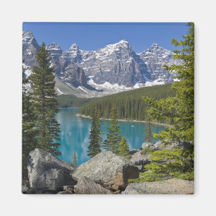 Moraine Lake, Kanadensiska Klippiga bergen, Albert Magnet