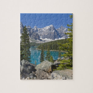 Moraine Lake, Kanadensiska Klippiga bergen, Albert Pussel