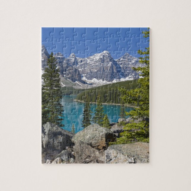 Moraine Lake, Kanadensiska Klippiga bergen, Albert Pussel (Vertikal)