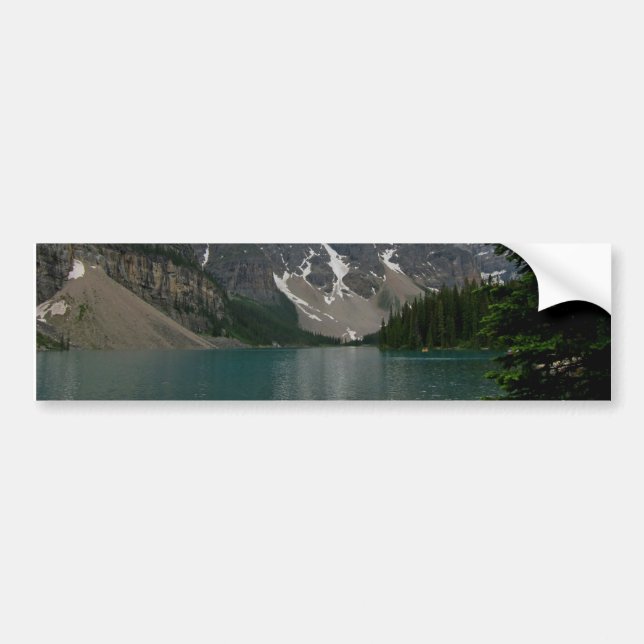Moraine Sjö Alberta Kanada Bildekal (Framsidan)