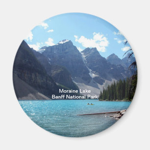 Moraine Sjö, Banff National Park, Alberta, Kanada Magnet
