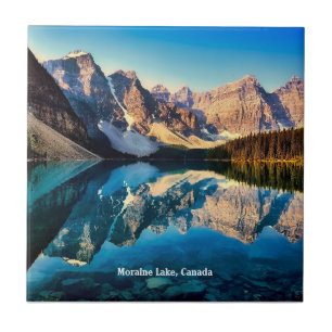 Moraine Sjö, Kanada Kakelplatta
