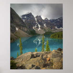 Moraine Sjö Kanada Poster