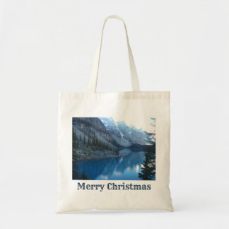 Moraine Sjö, Kanada Tote Bag Tygkasse