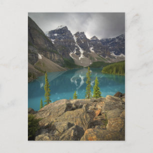 Moraine Sjö Kanada Vykort