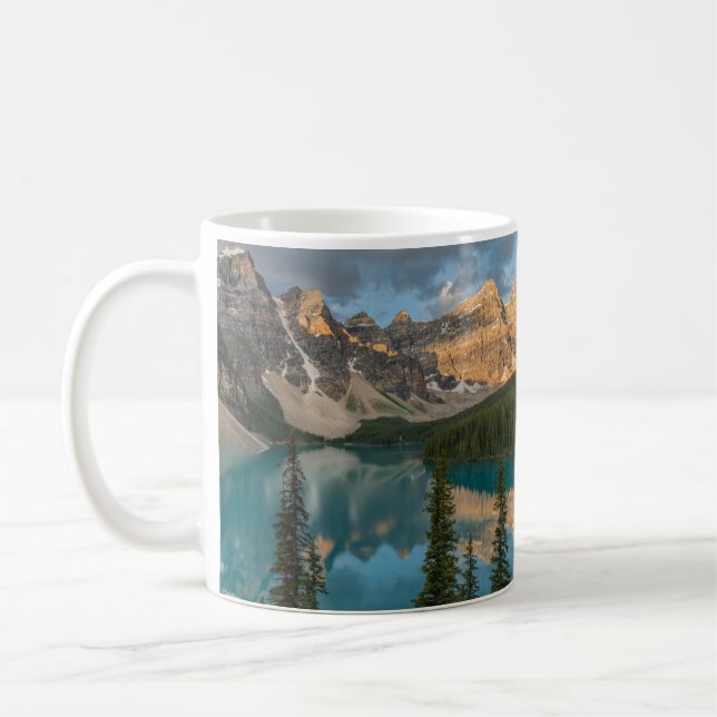 Moraine Sjö Mugg, Kanadensiska Rockies Kaffemugg (Vänster)