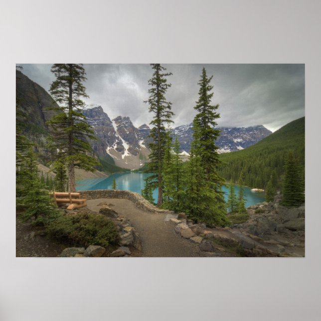 Moraine Sjö Poster (Framsidan)
