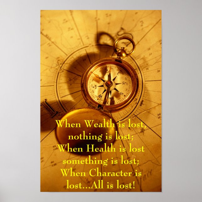 Moral Compass Poster (Framsidan)