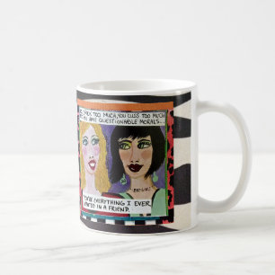MORAL FÖR KAFFE MUG-QUESTIONABLE KAFFEMUGG