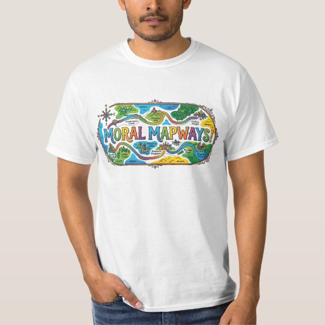 Moral Mapways T-Shirt (Framsida)