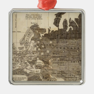 Moral, politisk värld julgransprydnad metall