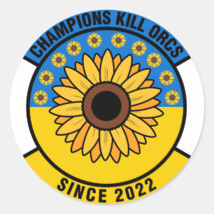 Morale Patch v1-dekal Runt Klistermärke
