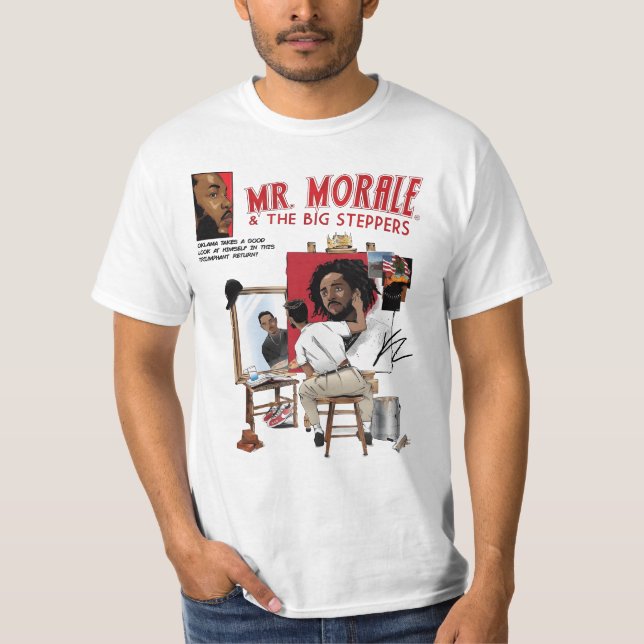 Morale & The Big Steppers Classic T Shirt (Framsida)