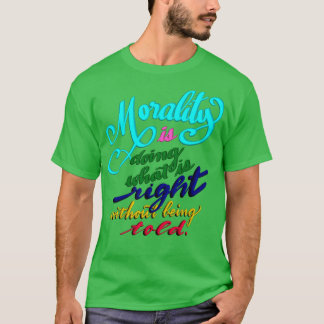 Moralitetsdefinition TShirt T Shirt