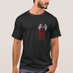 Moralkod för riddarens Heliga 2 Sidodedesign T Shirt