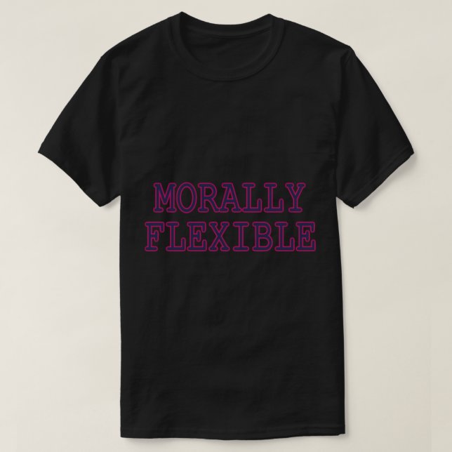 MORALT FLEXIBEL T SHIRT (Design framsida)