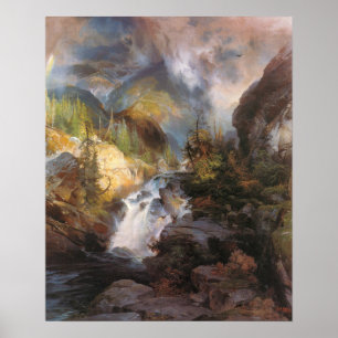 Moran - barn i berget poster